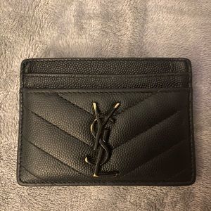 Authentic Yves Saint Laurent Cardholder